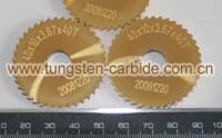 Carbure de tungstène de scies