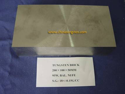 Tungsten Legierung Brick