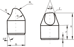 Tungsten Karbid Tasten