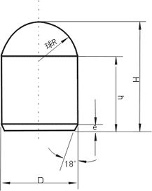 Tungsten Karbid Tasten