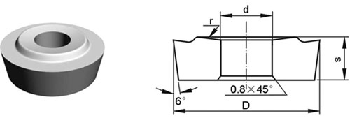 Gelötete Tipps-Type B4