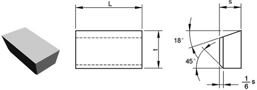 Gelötete Tipps-Type C