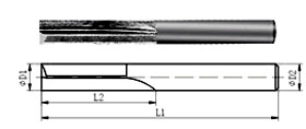 Tungsten Karbid Bohrer-Type A18