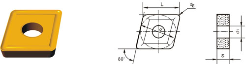 Indexable Inserta Tipo C CNMM-V