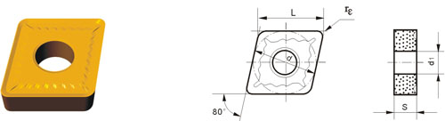 Indexable Inserta Tipo C CNMM-ZM