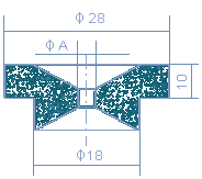 Tungsten Karbid Düse