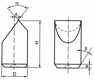 Tungsten Karbid Tipps Type M29