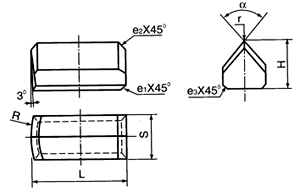 Taladro Bits Tipo K23