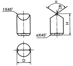 Taladro Bits Tipo K30