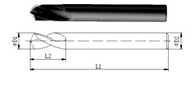 Сверла из карбида вольфрама - Тип A13