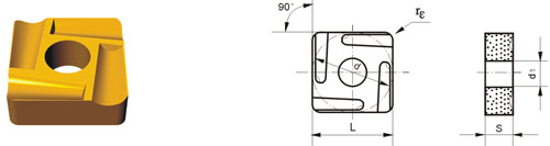 Indexable Inserta Type S SNMM-Y