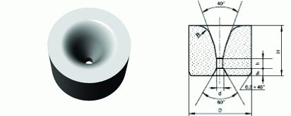 Tungsten Karbid Stirbt