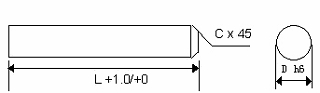 Tungsten Karbid Stäbe