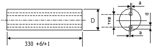 Tungsten Karbid Stäbe