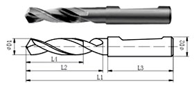 Carbure de Tungstène Perceuses-Type A4