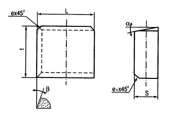 Conseils en carbure de tungstène Type M13