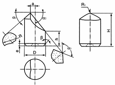 Conseils en carbure de tungstène Type M22