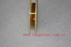 gold plated tungsten wire