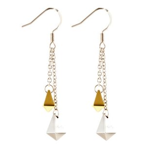 tungsten-gold-earring