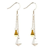 tungsten gold earring14