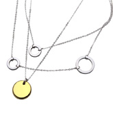 tungsten gold necklace20