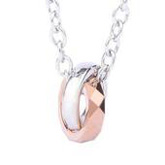 tungsten gold necklace86