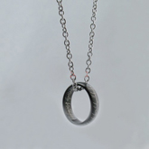 tungsten gold necklace99