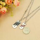 tungsten gold necklace138