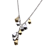 tungsten gold necklace152