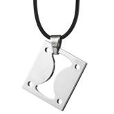 Tungsten gold pendant24