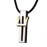 Tungsten gold pendant52