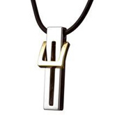 Tungsten gold pendant57