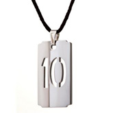 Tungsten gold pendant66