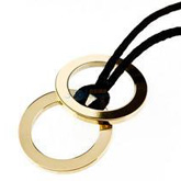 Tungsten gold pendant96