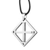 Tungsten gold pendant153