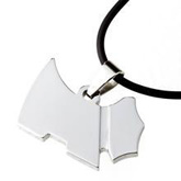 Tungsten gold pendant156