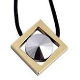 Tungsten gold pendant162