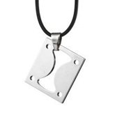 Tungsten gold pendant178