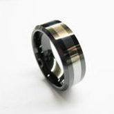 tungsten gold ring100