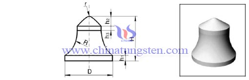 cemented-carbide-CX-parabolic-button