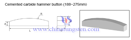 ซีเมนต์คาร์ไบด์-ค้อนปุ่ม TC3