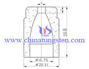 ซีเมนต์คาร์ไบด์หัวฉีด-
