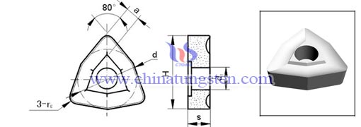 ซีเมนต์คาร์ไบด์เปลี่ยน-แทรก T3VG