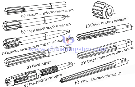 cemented carbide reamers types