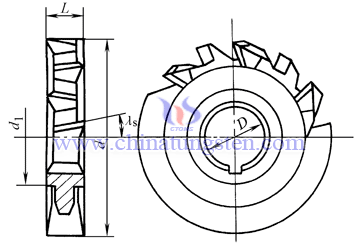 cemented carbide milling cutter