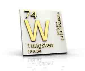símbolo de tungstênio
