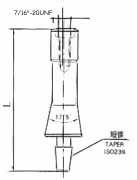 R8 Para Jacobs Arbors Taper