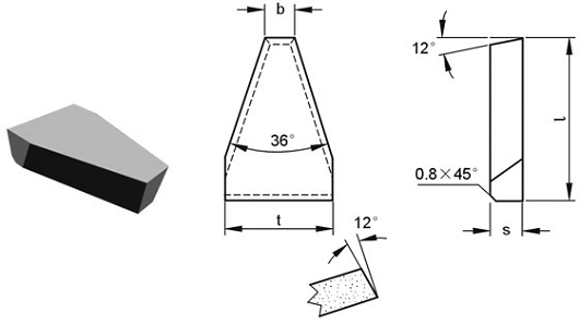 Brazed Tips-Type C4