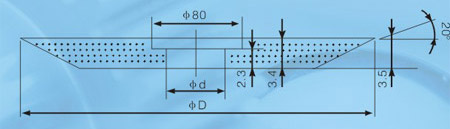 Carboneto de tungstênio Cutter-CT