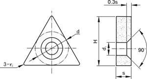 Mecánicamente Sujetos al Suelo Inserta Type 3N